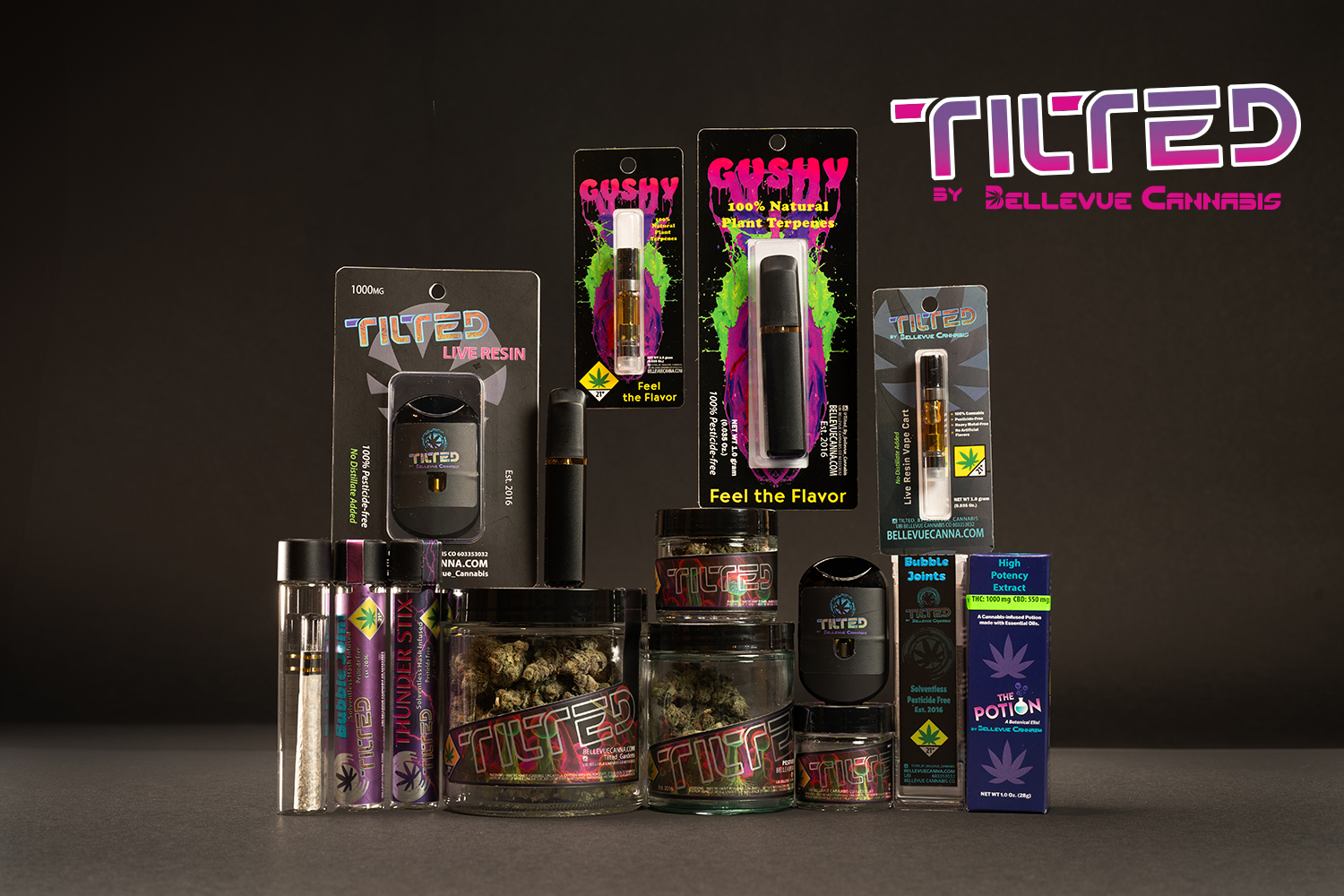 Tilted Cannabis cultivation