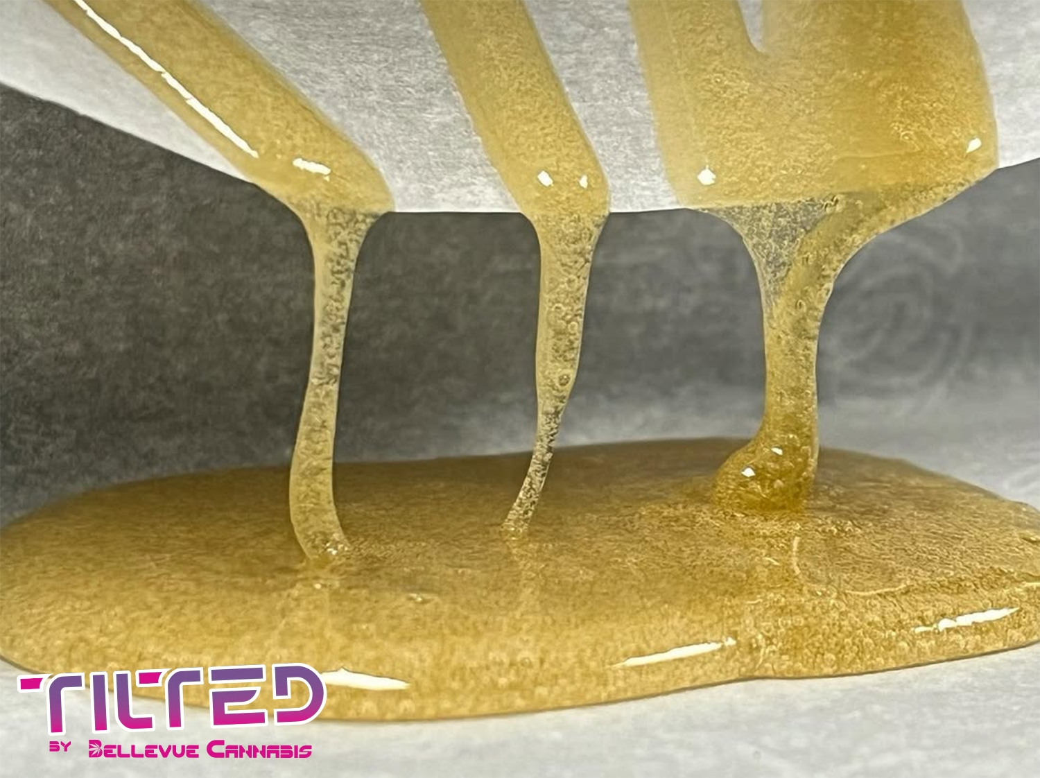 Tilted cold-cure live rosin
